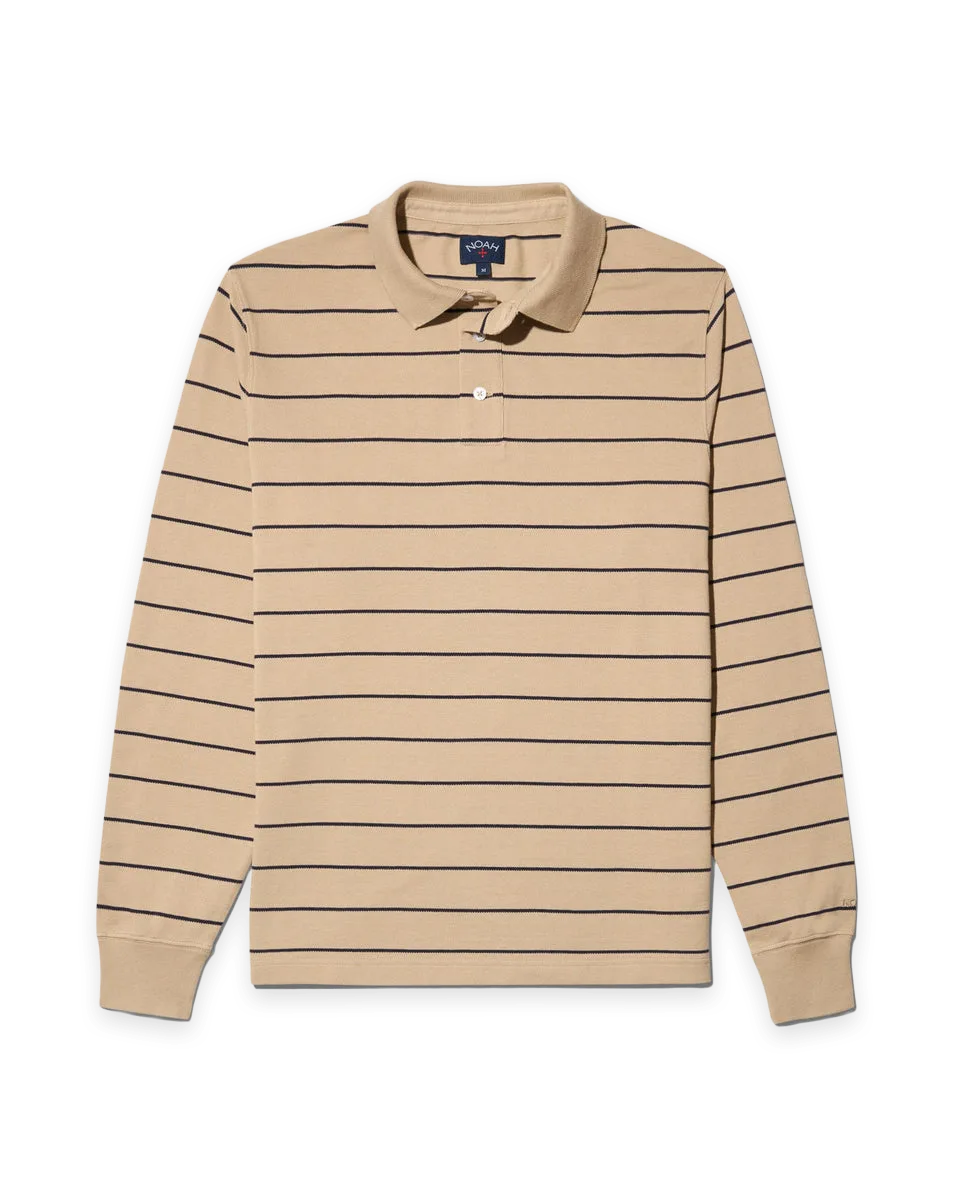 Noah Long Sleeve Pique Polo