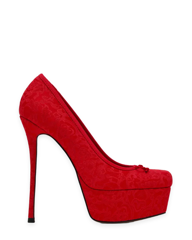 Steve Madden LYTHIA RED BROCADE