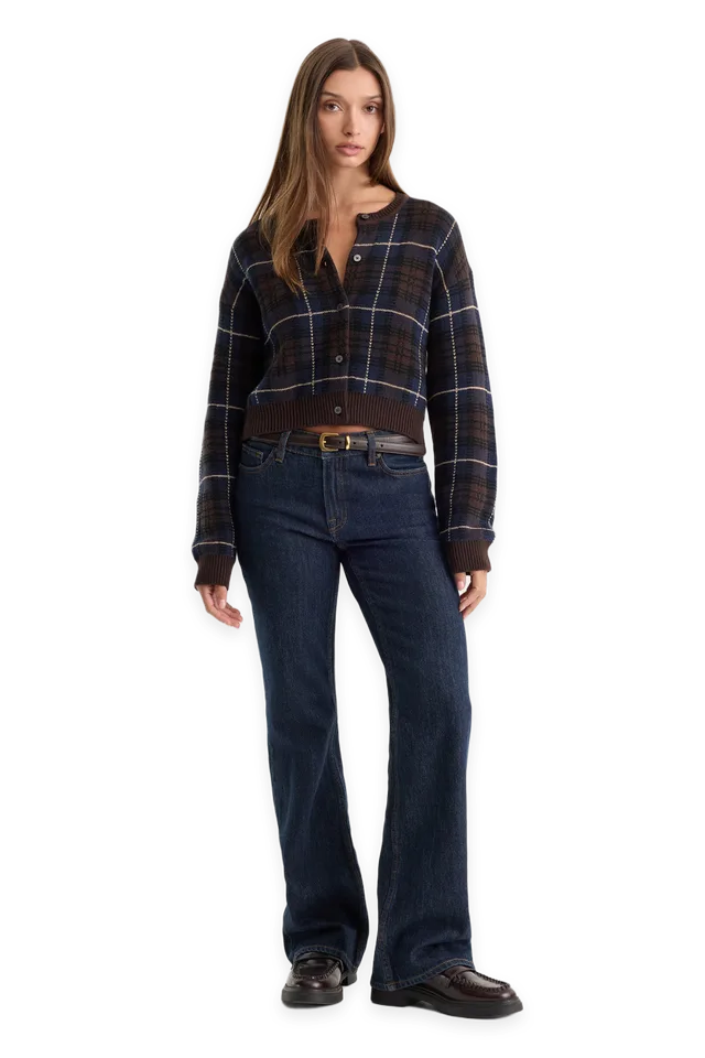 Good American VINTAGE LOW RISE BOOTCUT JEANS