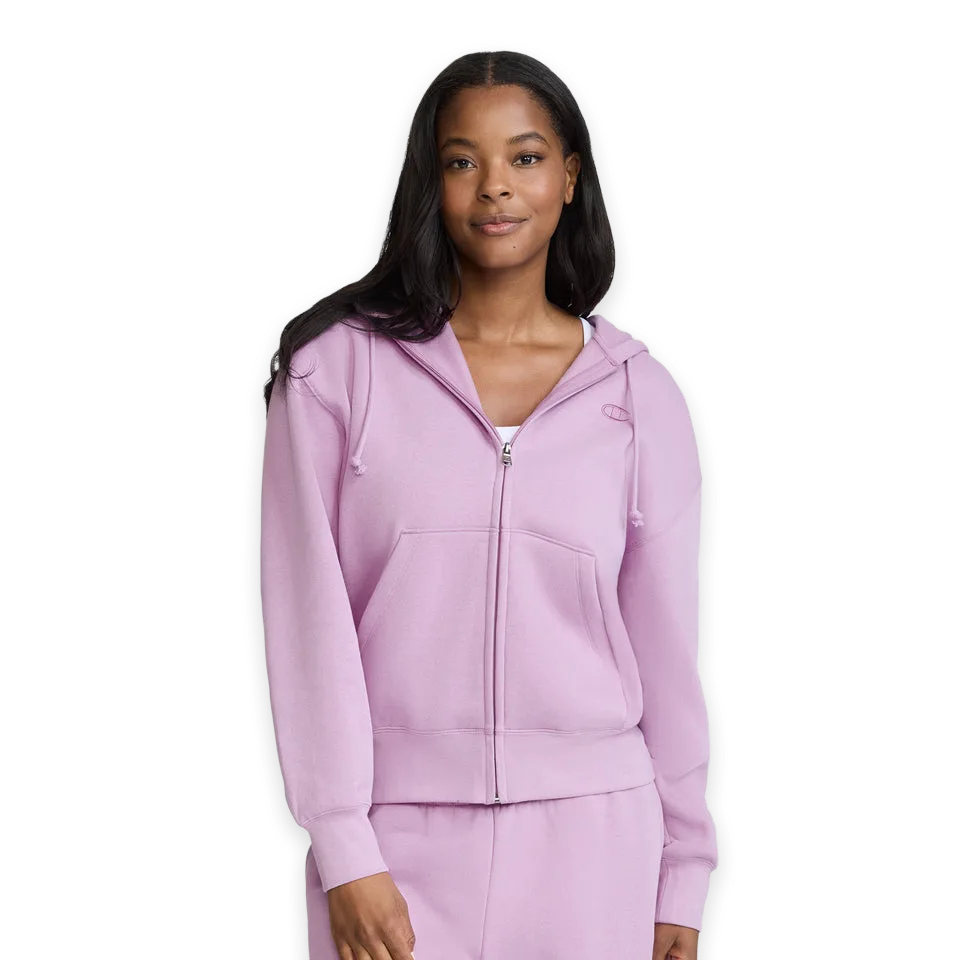 Champion Powerblend Fleece Zip-Up Hoodie, C Logo