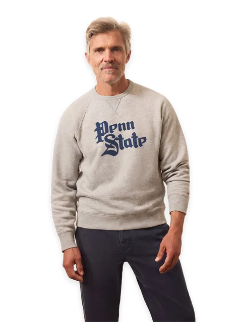 Faherty Penn State High Standard Fleece Crew