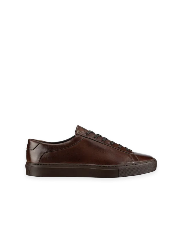 Koio Capri Leather Sneaker in Antica Caffe