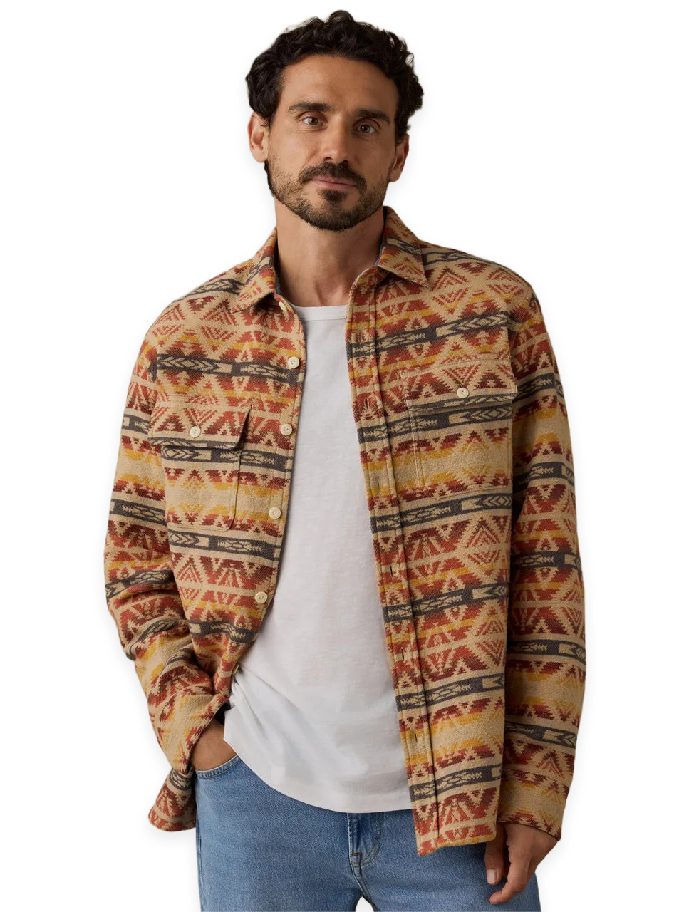 Faherty Lehi Canyon Overshirt · Uzumate