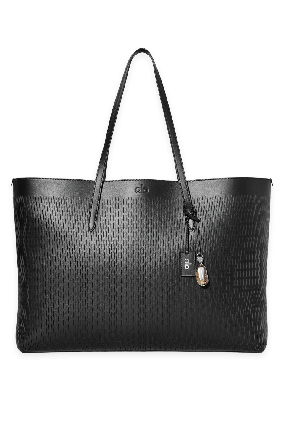 Alo ALO Leather Mesh Tranquility Tote