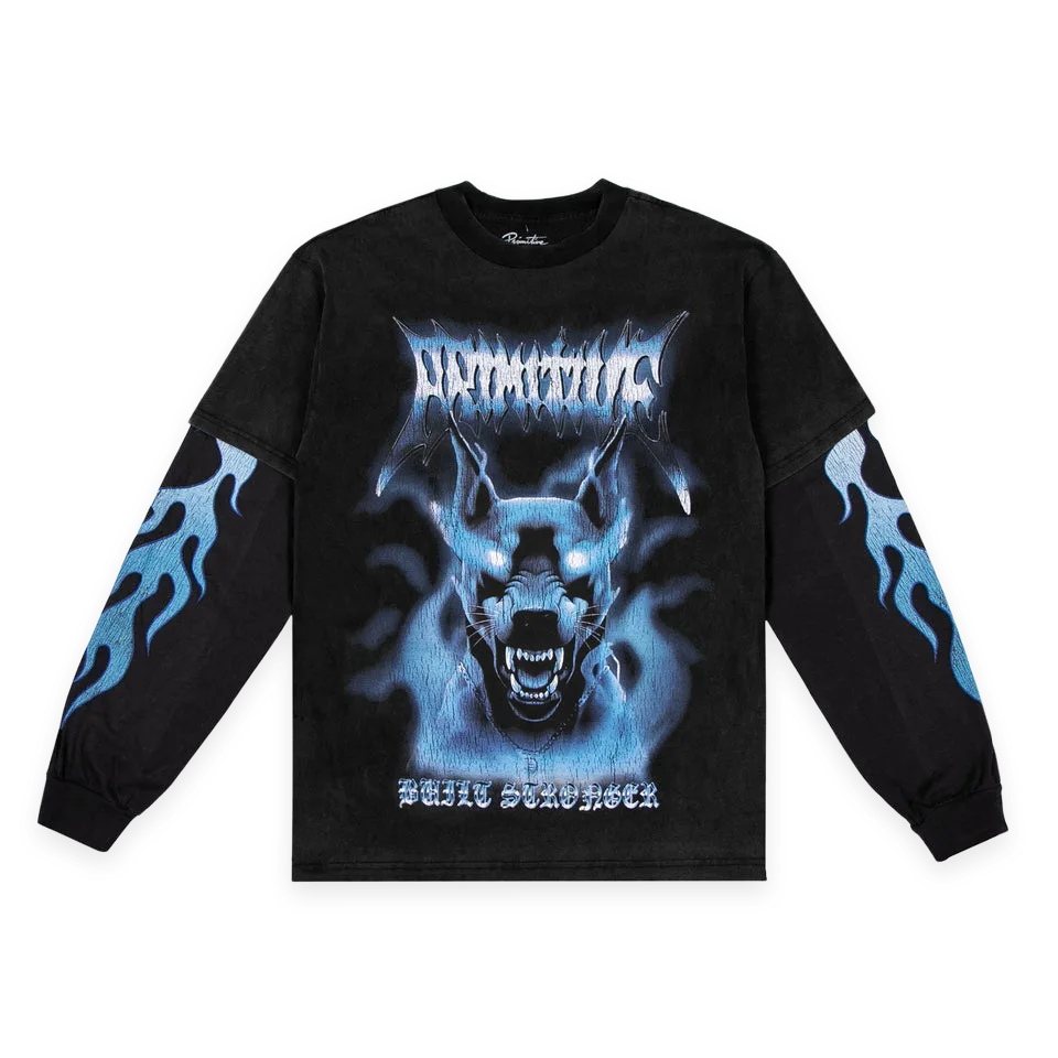 Primitive DEFENDER BOXY TWOFER L/S TEE