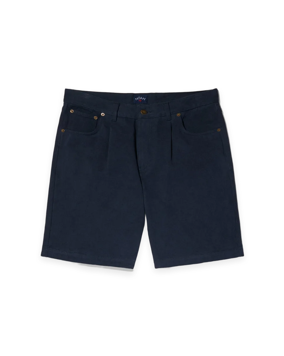 Noah Brushed Pleated Short