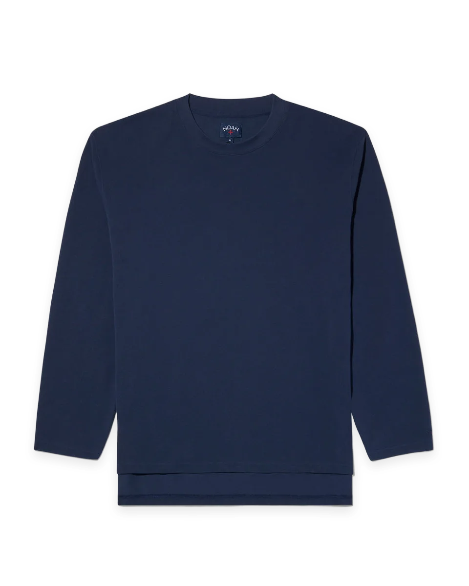 Noah Long Sleeve Pique Top