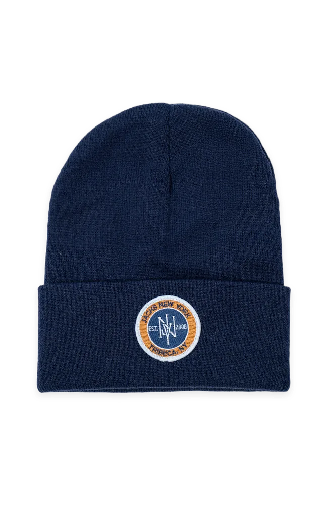 Jachs NY Navy Knit Beanie