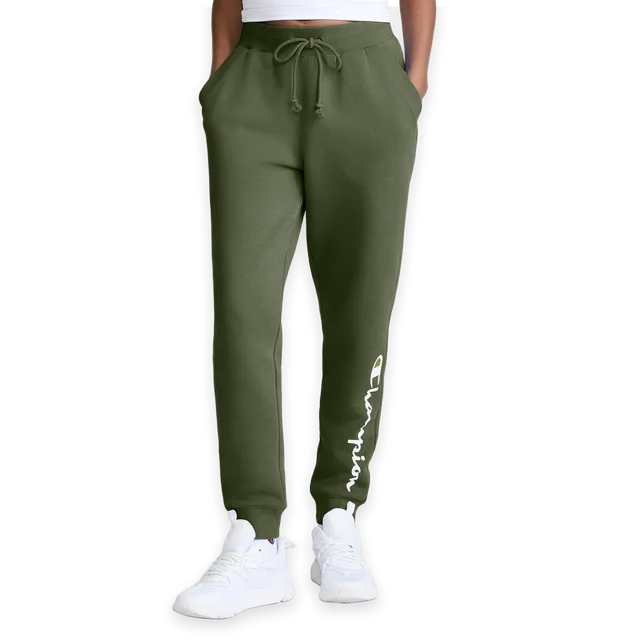 Champion Powerblend Joggers, Classic Script Logo