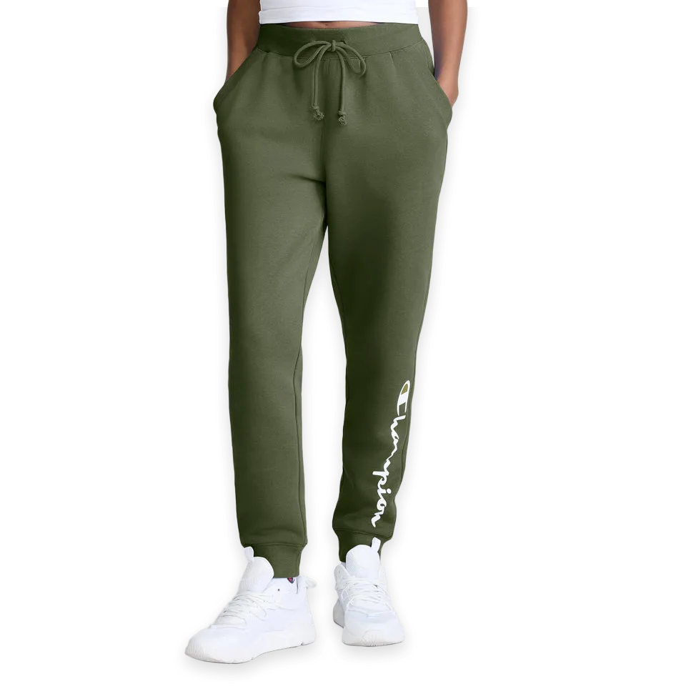 Champion Powerblend Joggers, Classic Script Logo