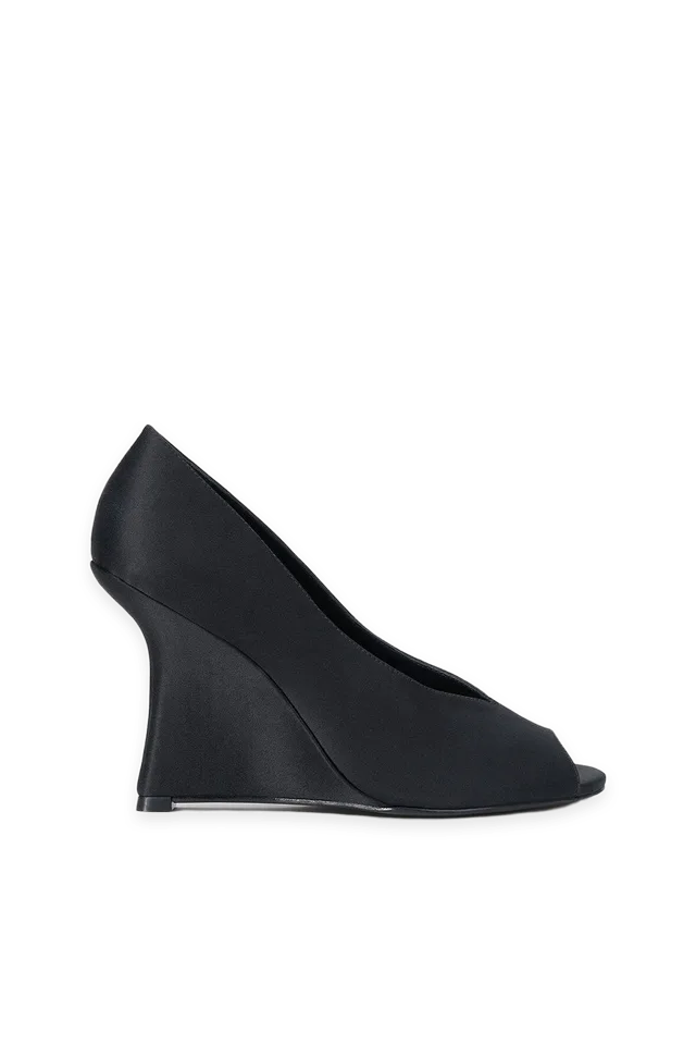 Staud Brigitte Peep Toe Wedge