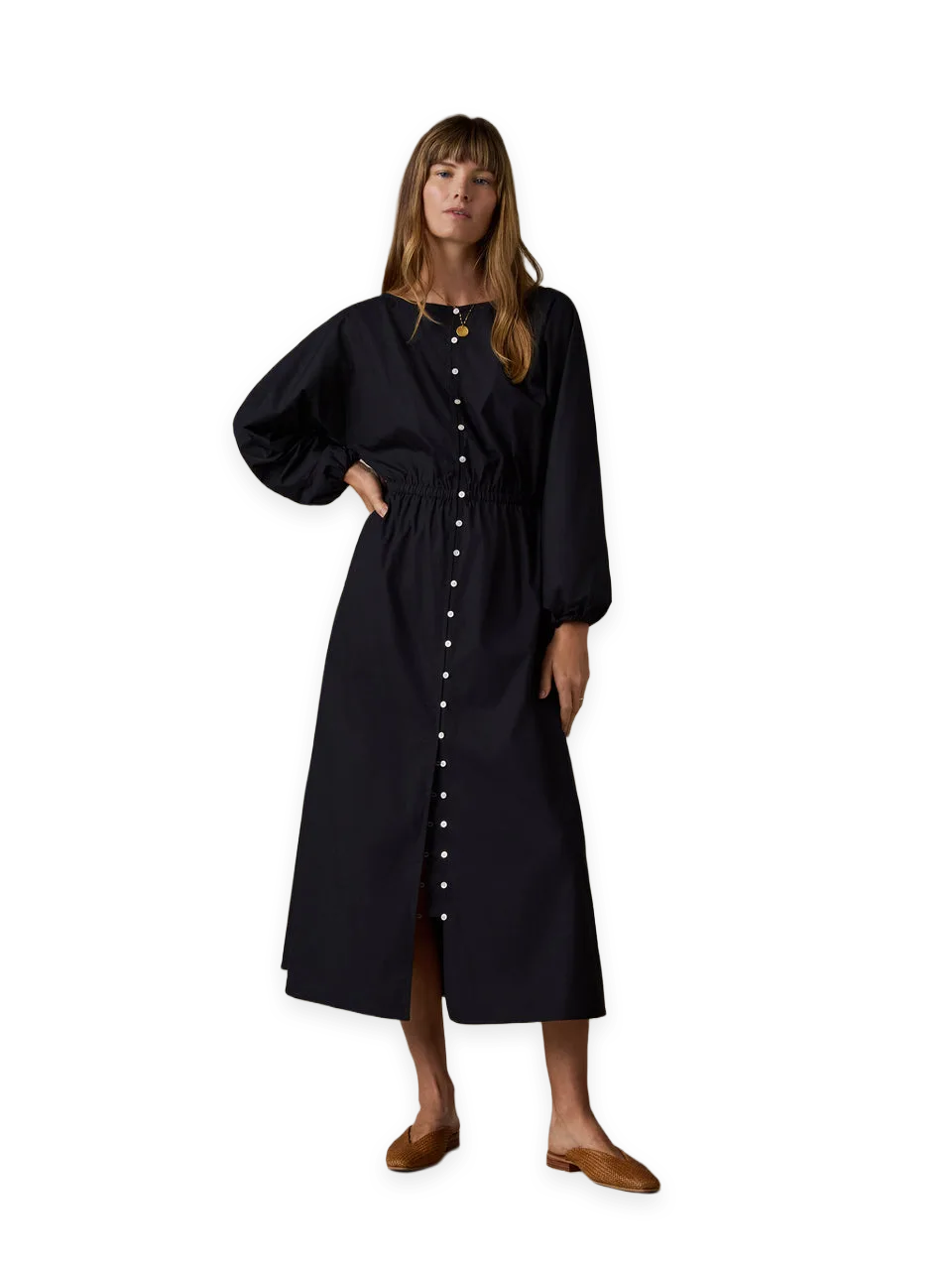 Faherty Coastal Poplin Suri Dress