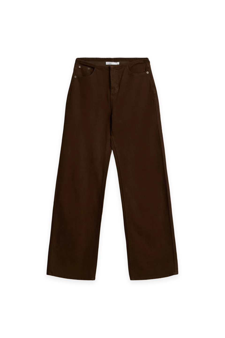 Oak + Fort CLEAN WAISTBAND TWILL PANT