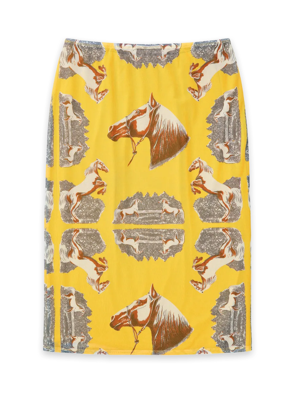 Lisa Says Gah Sandy Midi Skirt · Heritage Horse