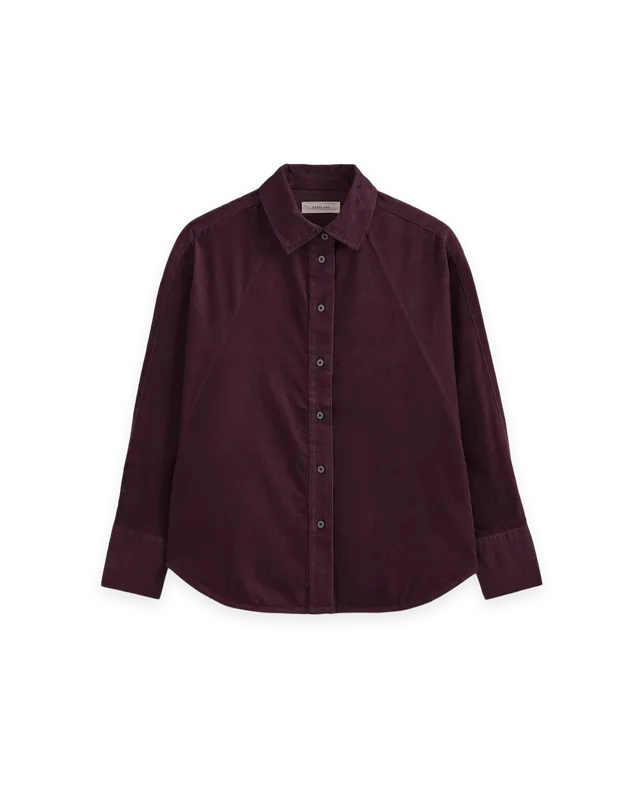 Everlane Oversized Raglan Shirt in Pinwale Corduroy