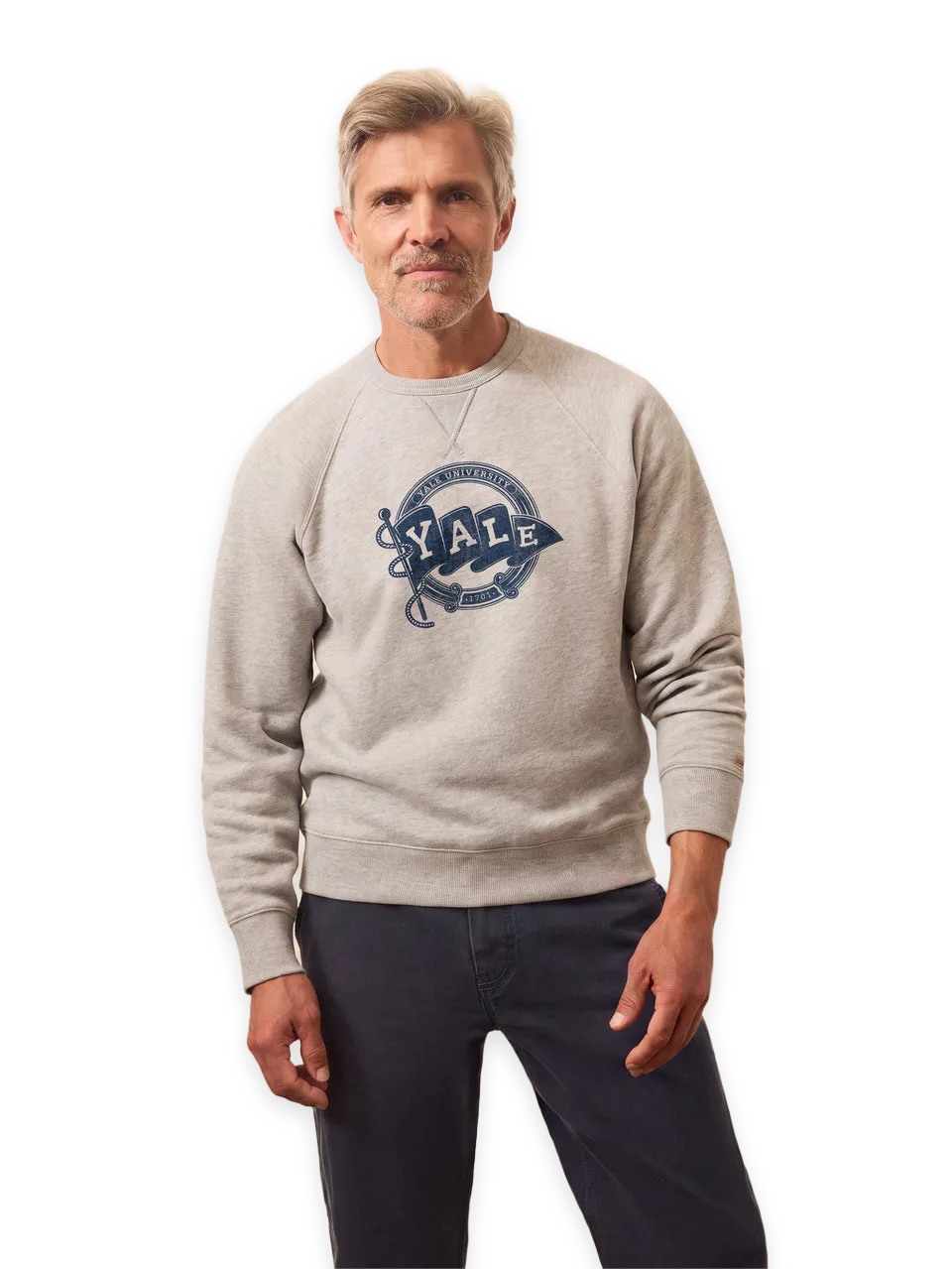 Faherty Yale High Standard Fleece Crew