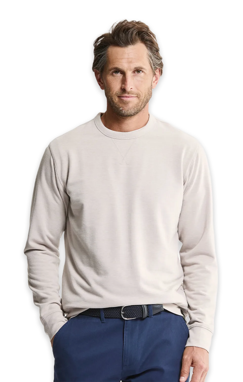 Jachs NY Soft Touch Fleece Crewneck Sweatshirt