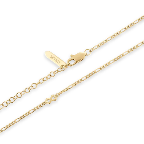 MVMT Figaro Chain Necklace Gold