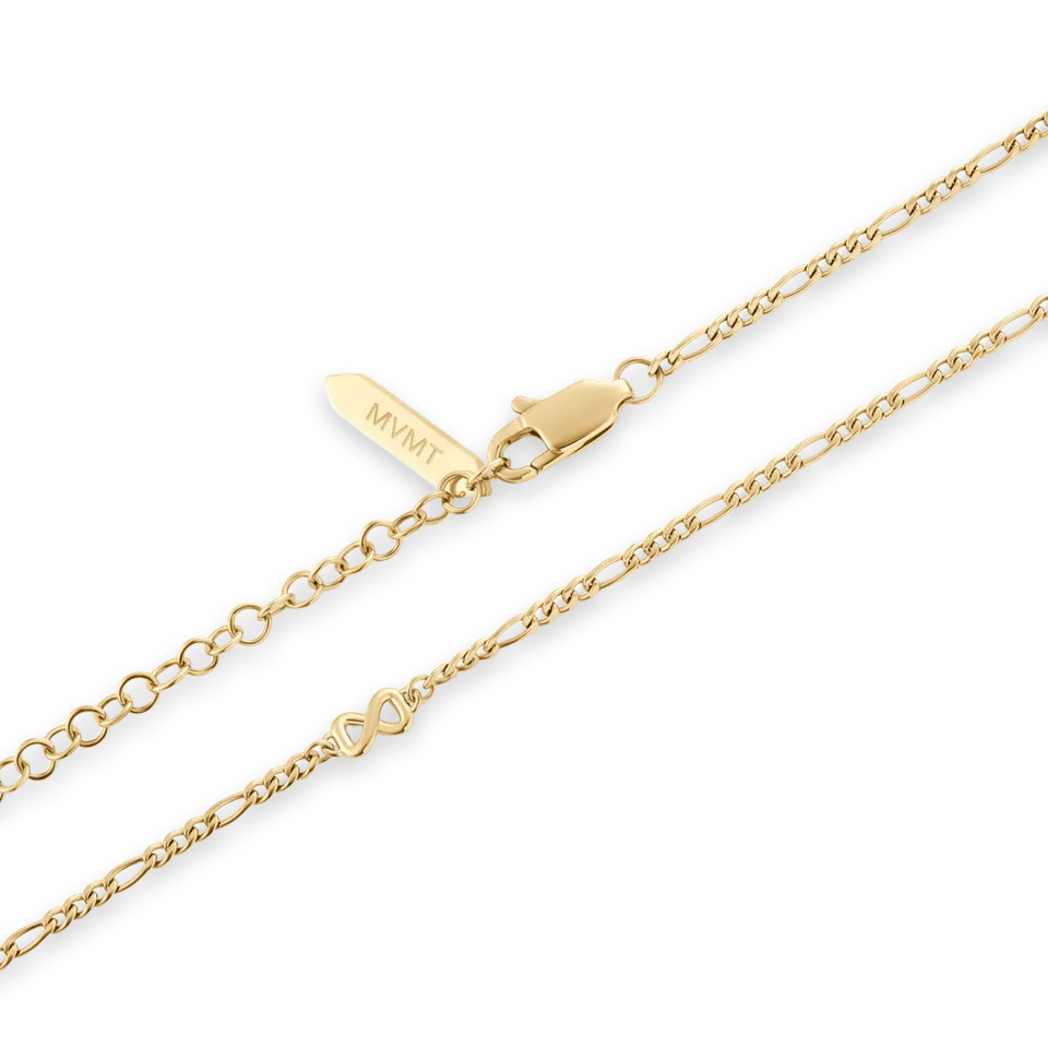 MVMT Figaro Chain Necklace Gold