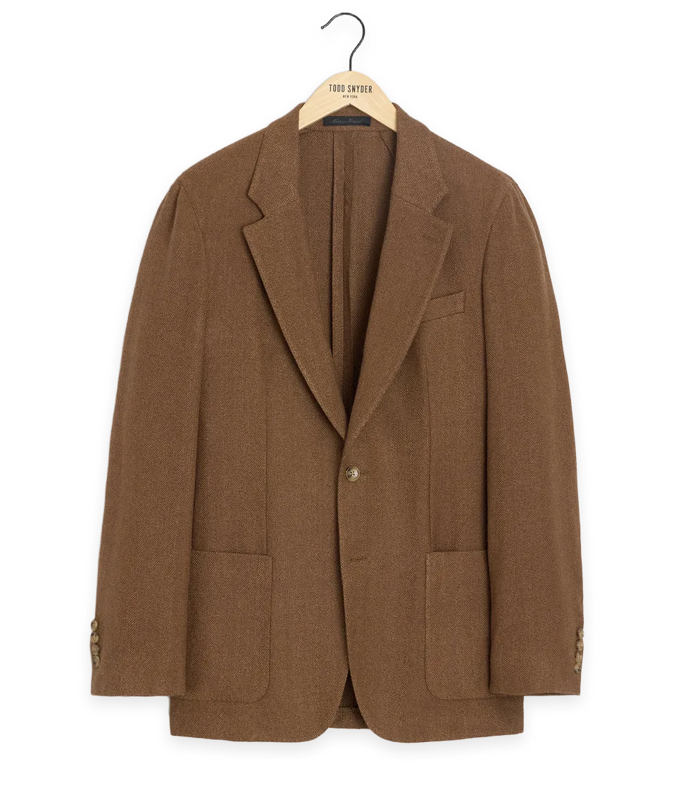 Todd Snyder Italian Herringbone Sport Coat