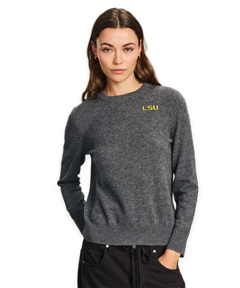 Naadam Women's Louisiana State University Cashmere Sweater