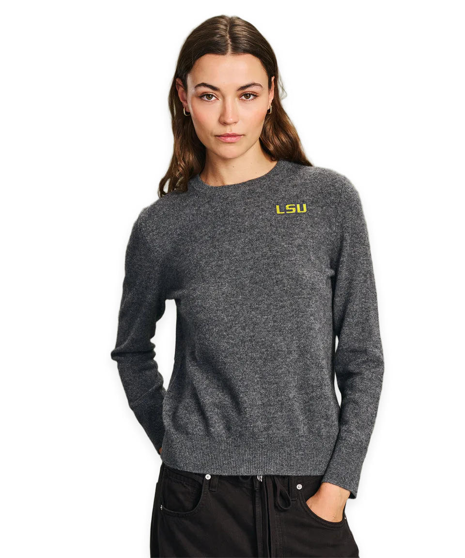 Naadam Women's Louisiana State University Cashmere Sweater