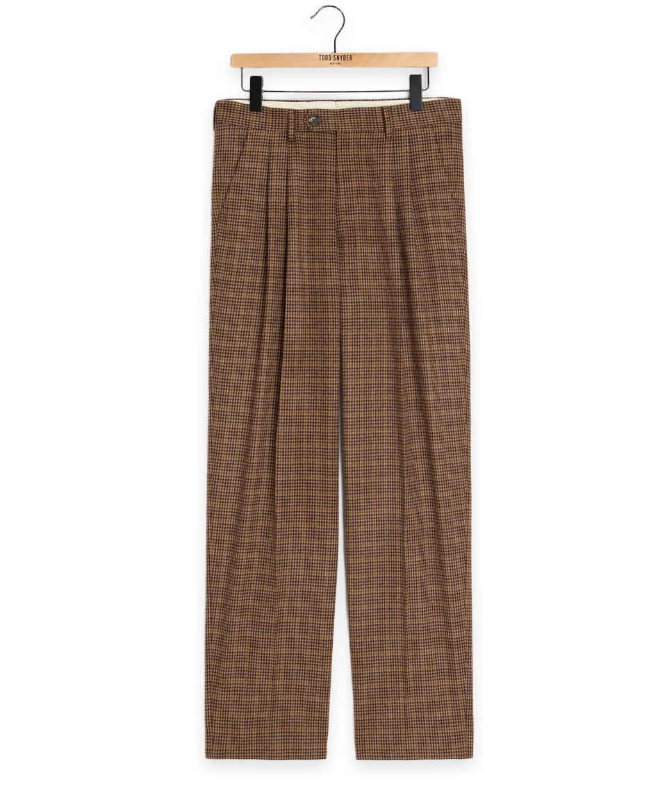 Todd Snyder Italian Guncheck Wythe Trouser