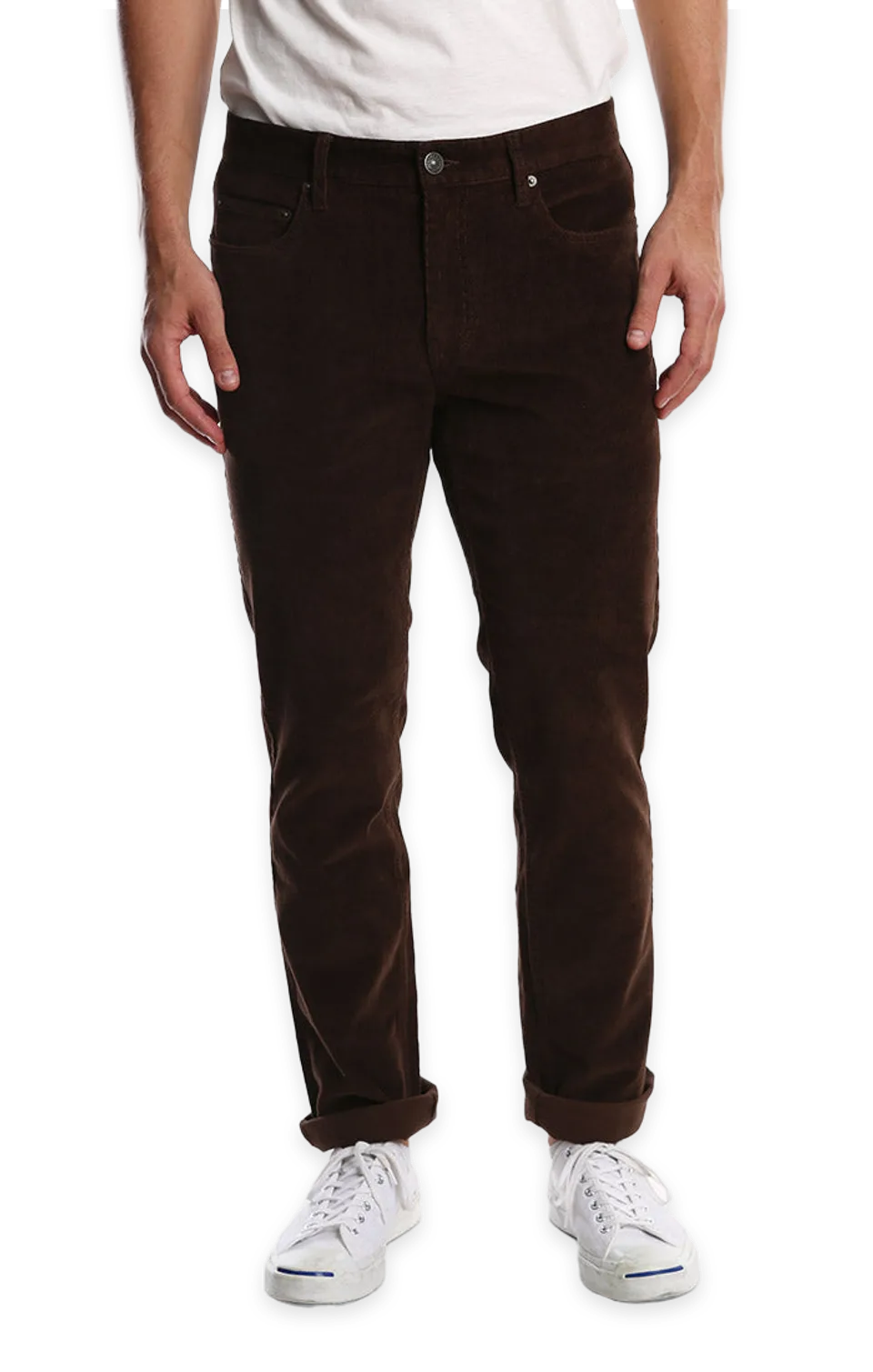 Jachs NY Straight Fit Stretch Corduroy Pant