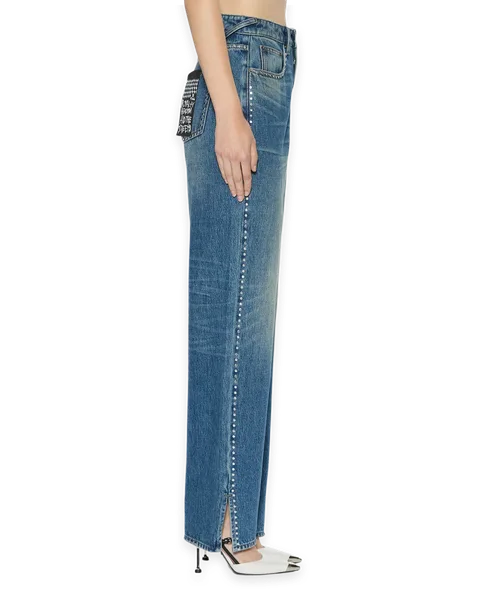 Ksubi PLAYBACK TEXAS BLUE STUDDED