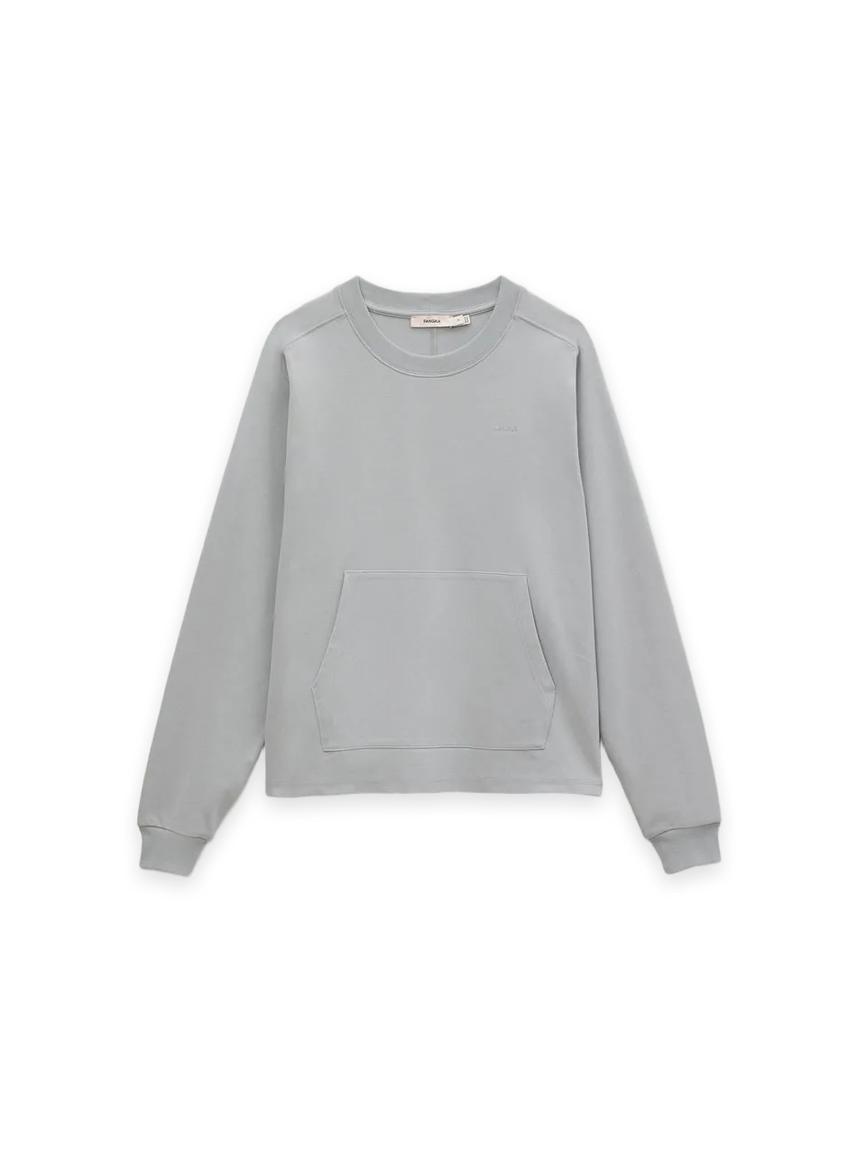 Pangaia Mens Double Jersey Sweatshirt—Silent Stone