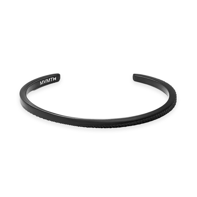 MVMT Twist Knurling Cuff Men's Bracelet
