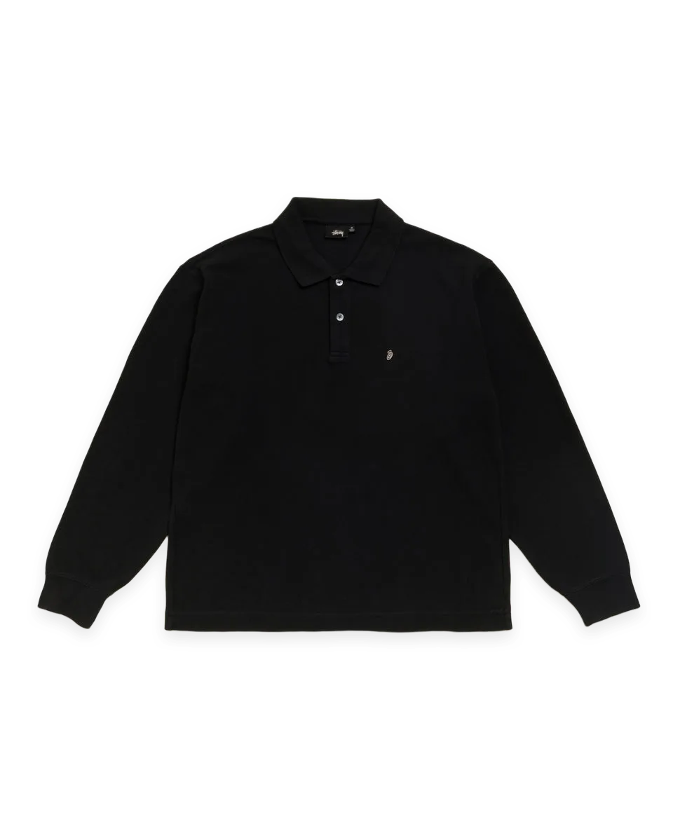 Stüssy CLASSIC PIQUE LS POLO