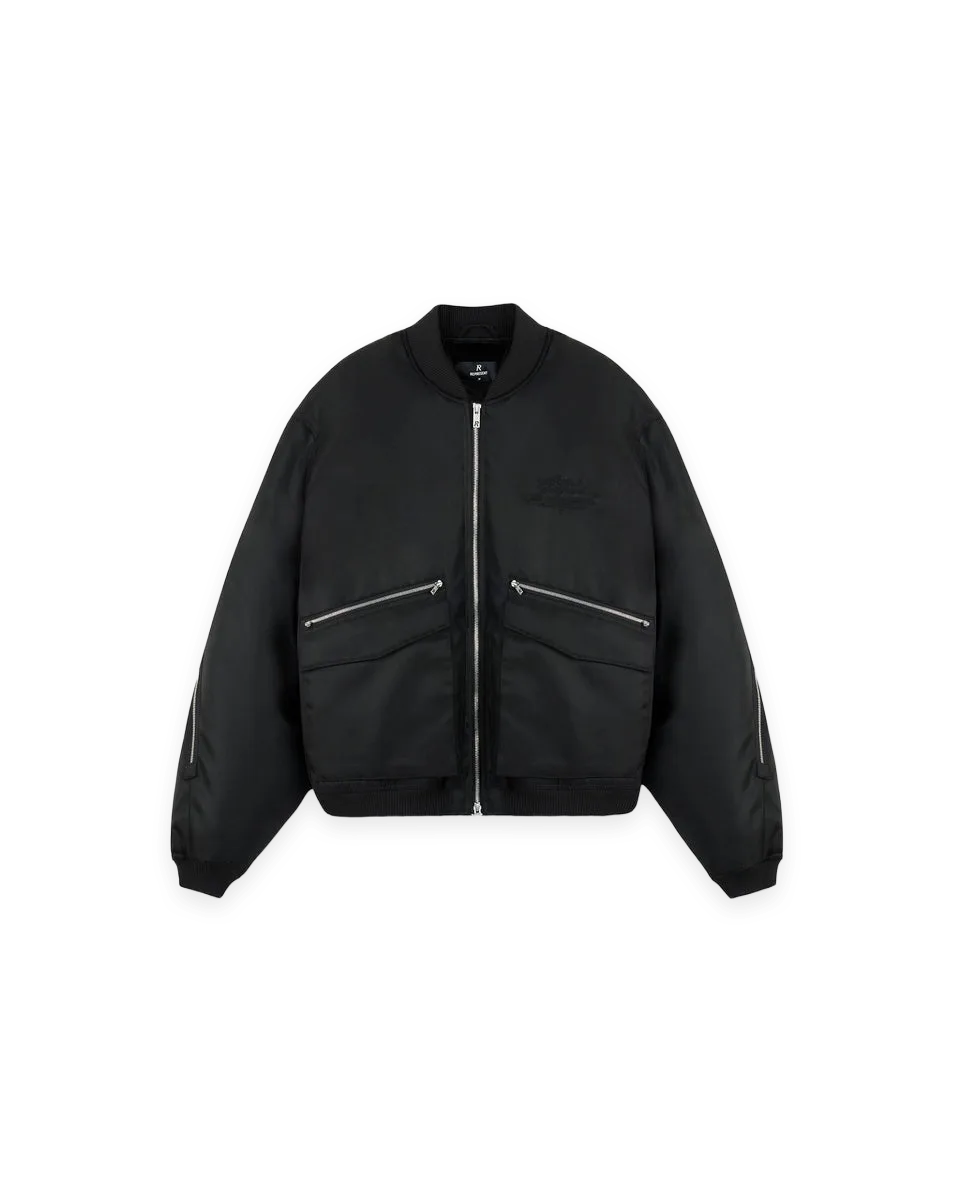 Represent Zip Back Bomber Jacket