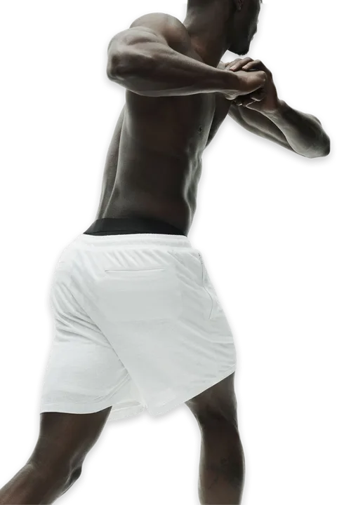 Alo 7" Linen Jersey Coastal Short