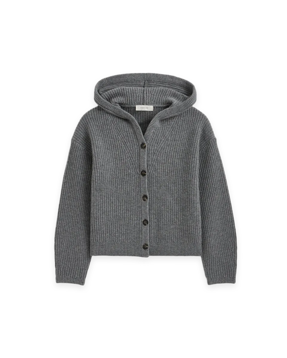 Everlane Hooded Cardigan in Luxe Merino