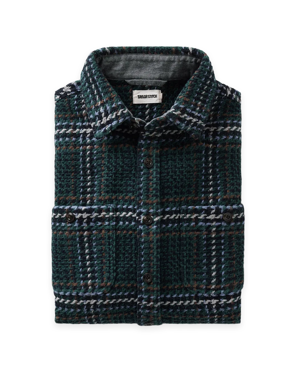 Taylor Stitch The Cutter Overshirt in Canal Check