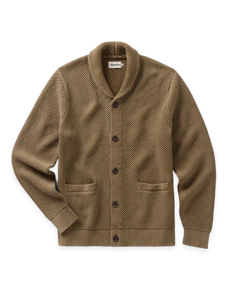 Taylor Stitch The Crawford Sweater in Bay Leaf