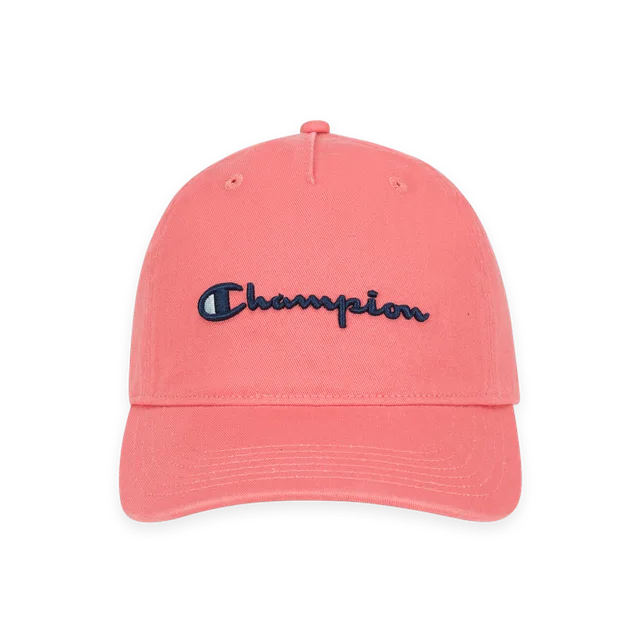 Champion Script Embroidery Adjustable Cap