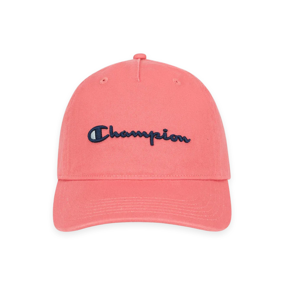 Champion Script Embroidery Adjustable Cap