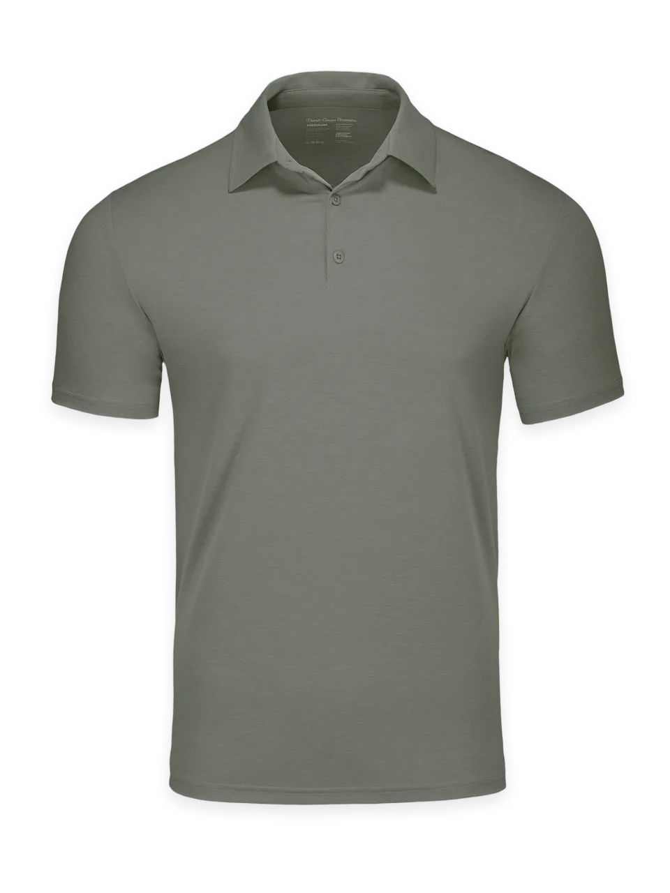Fresh Clean Threads Mercury Green Performance Cool Polo