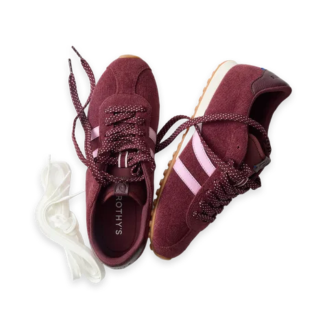 Rothy's The Ivy Sneaker · ReVelvet™ Syrah