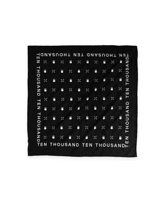 Ten Thousand Cotton Bandana · Kettlebell