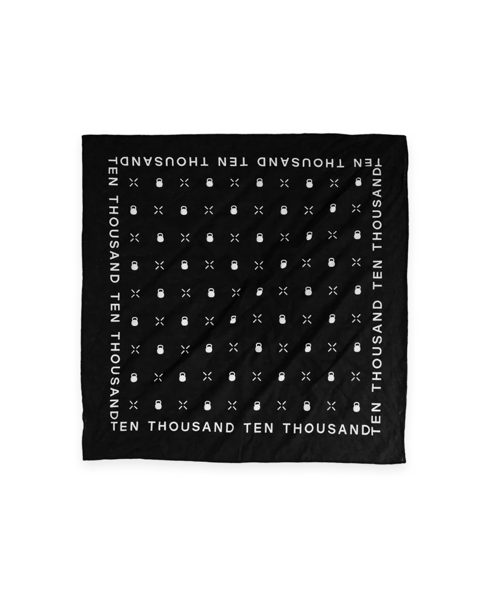 Ten Thousand Cotton Bandana · Kettlebell