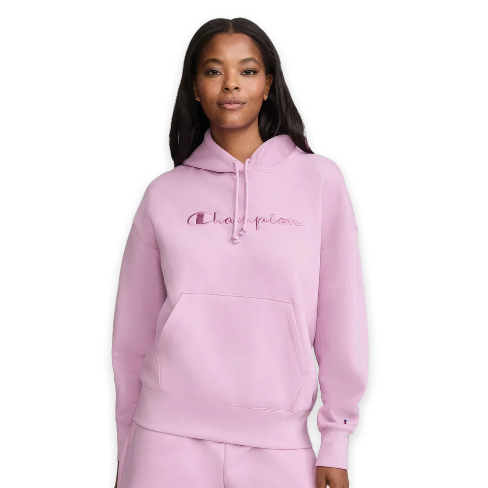 Champion Tonal Script Freshman Powerblend Hoodie