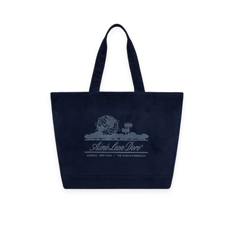 Aimé Leon Dore Large Corduroy Unisphere Tote Bag