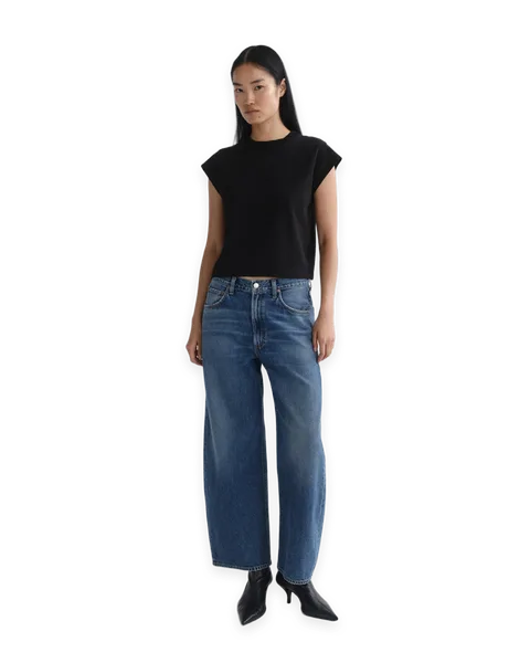 AGOLDE Low Curve Crop Jean (Weightless)