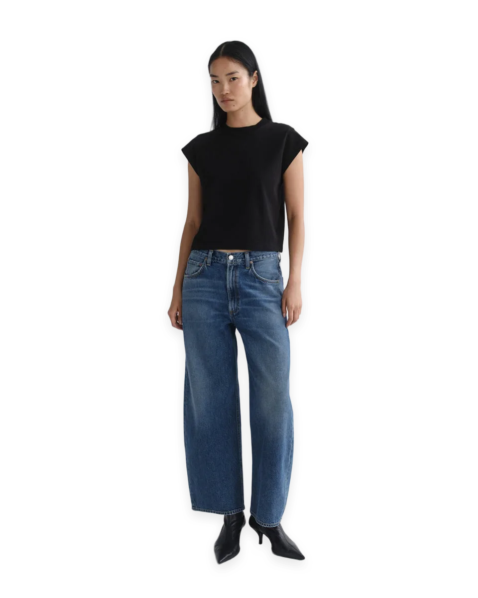 AGOLDE Low Curve Crop Jean (Weightless)