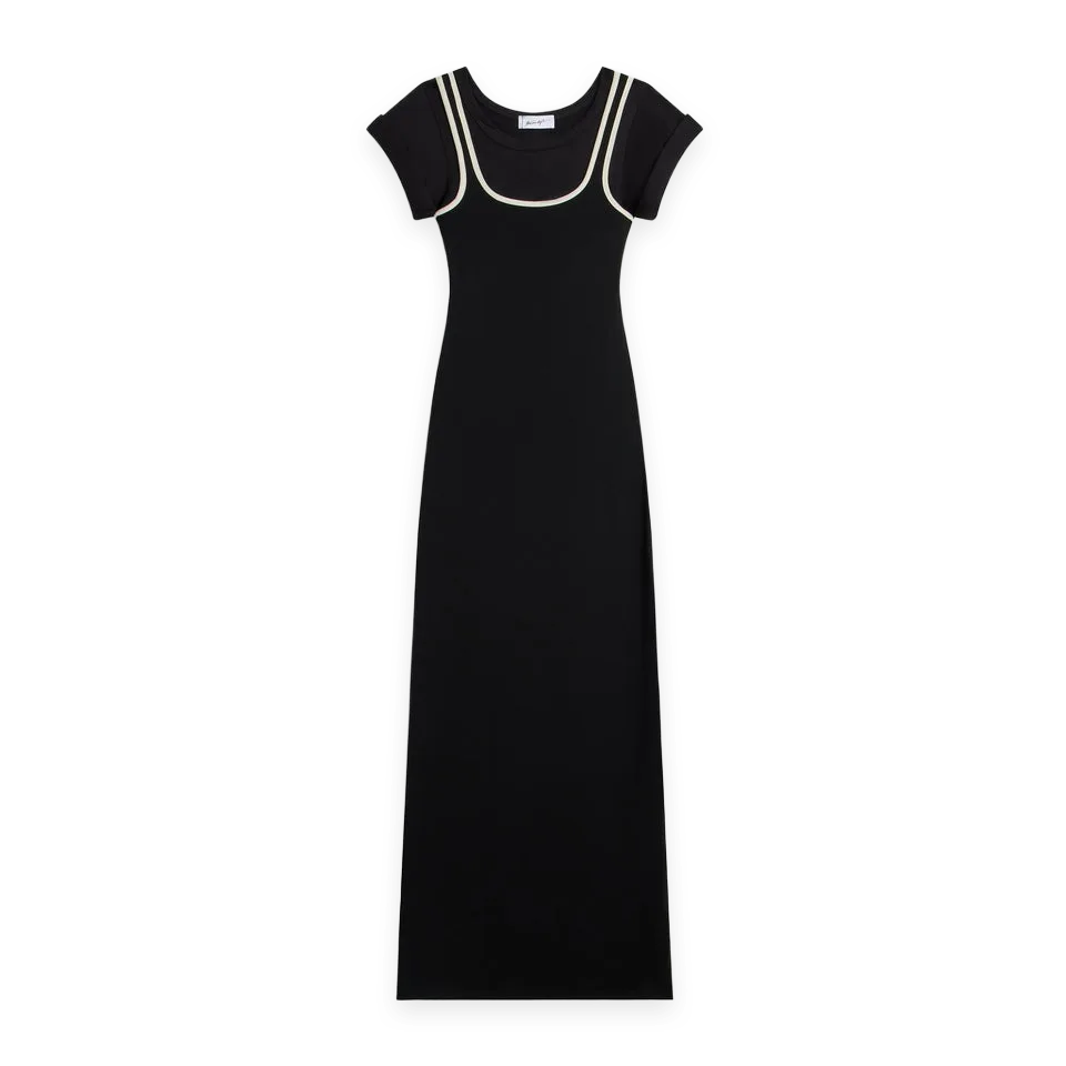 The Line by K The Line by K Franz Short Sleeve Maxi Dress