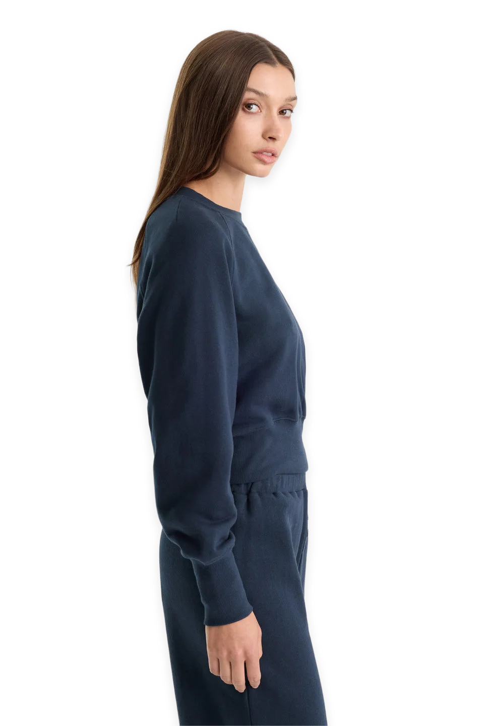 Good American THE FRENCH TERRY RAGLAN SWEATSHIRT, photo 3
