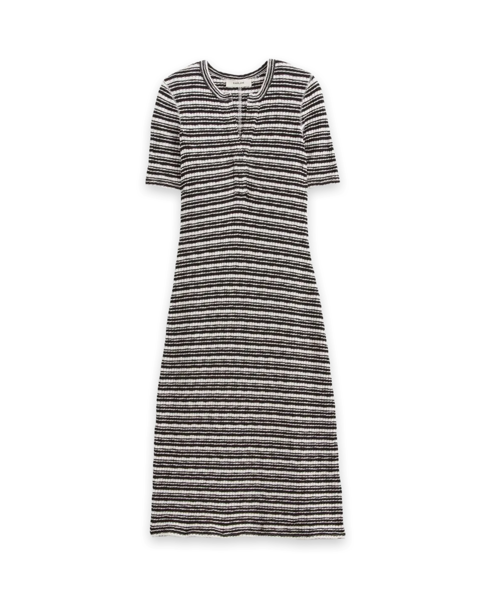 Everlane The Rib-Knit Henley Dress